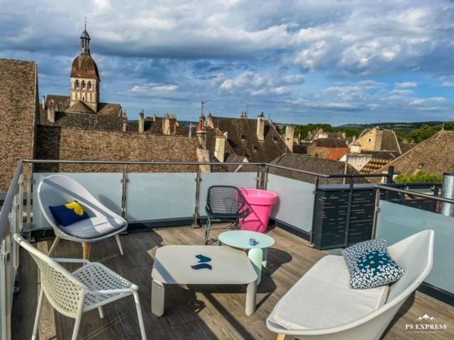 Les Terrasses De Notre Dame Apartment Beaune  Bagian luar foto